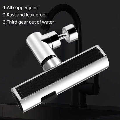 The 3-in-1 Splash-Proof Swivel Faucet - TTONE
