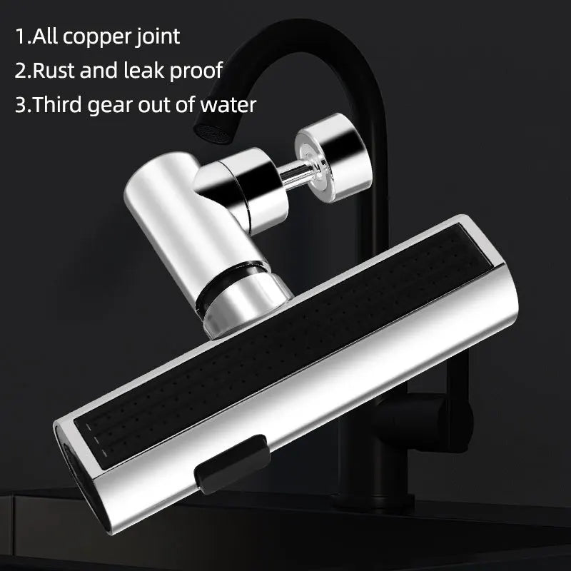 The 3-in-1 Splash-Proof Swivel Faucet - TTONE