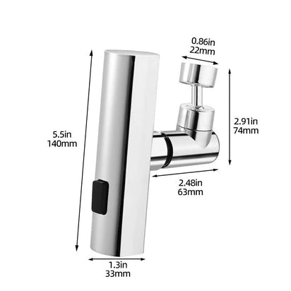 The 3-in-1 Splash-Proof Swivel Faucet - TTONE