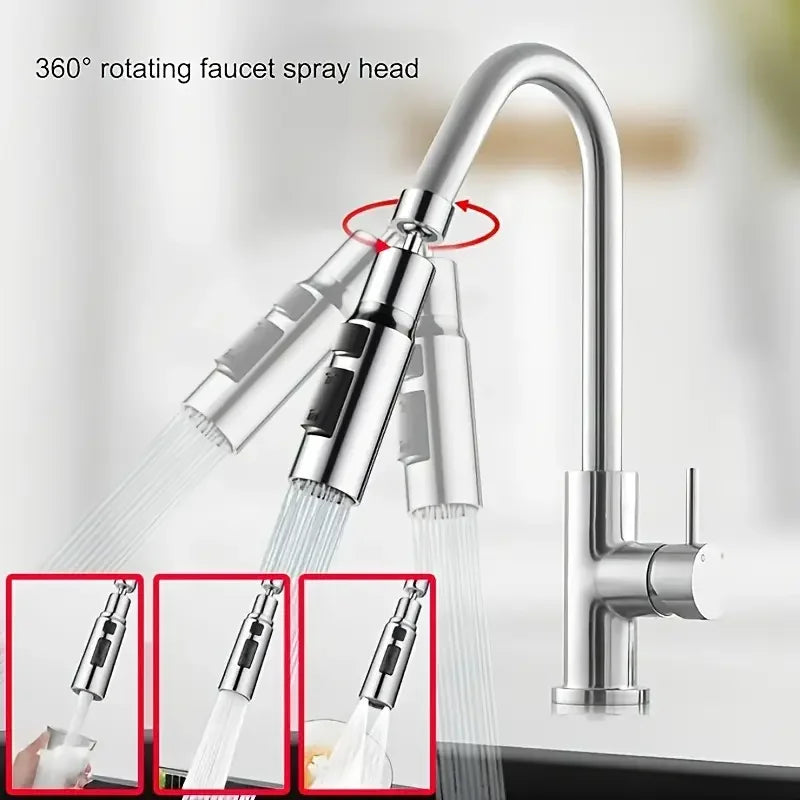 The 3-in-1 Splash-Proof Swivel Faucet - TTONE