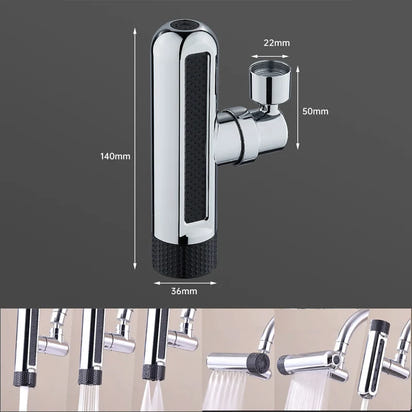 The 3-in-1 Splash-Proof Swivel Faucet - TTONE