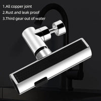 The 3-in-1 Splash-Proof Swivel Faucet - TTONE